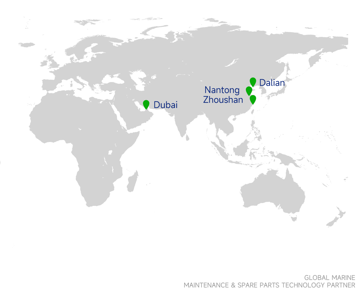 Oceantech global service map
